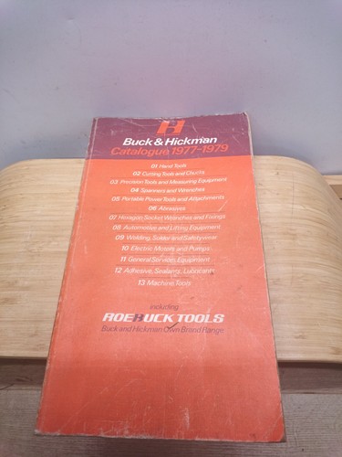 Buck and hickman catalogue - and,