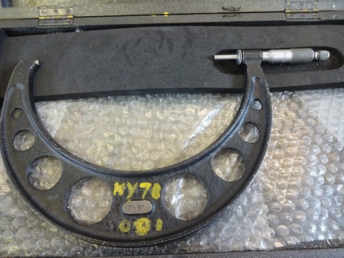 Micrometer moore and - 7-8",