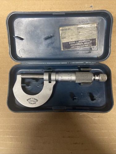 Moore and wright micrometer - wright,