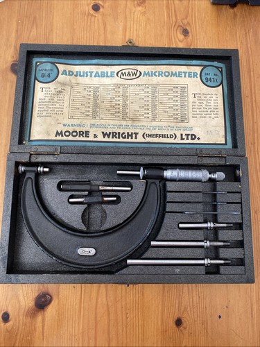 Moore and wright inch - and,