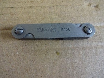 Moore and wright radius gauge - wright,