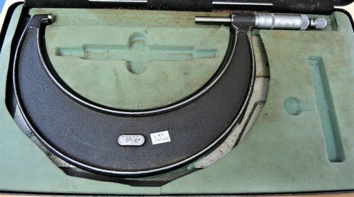 Moore and wright micrometer - and,