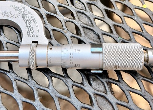 Moore and wright micrometer - wright,