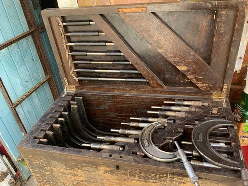 Moore and wright micrometer - and,